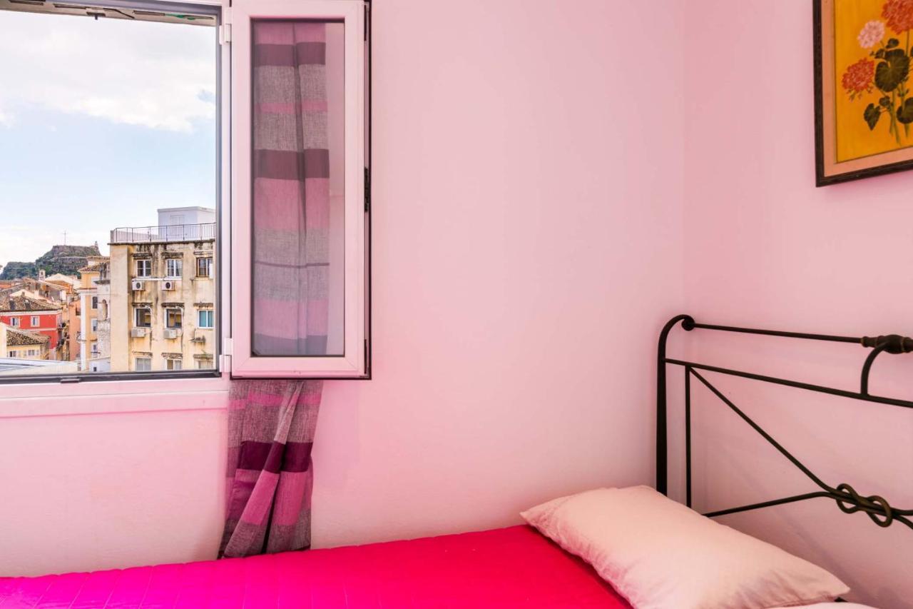 La Casa Con La Vista Delle Fortezze By Corfuescapes Lejlighed Corfu  Eksteriør billede